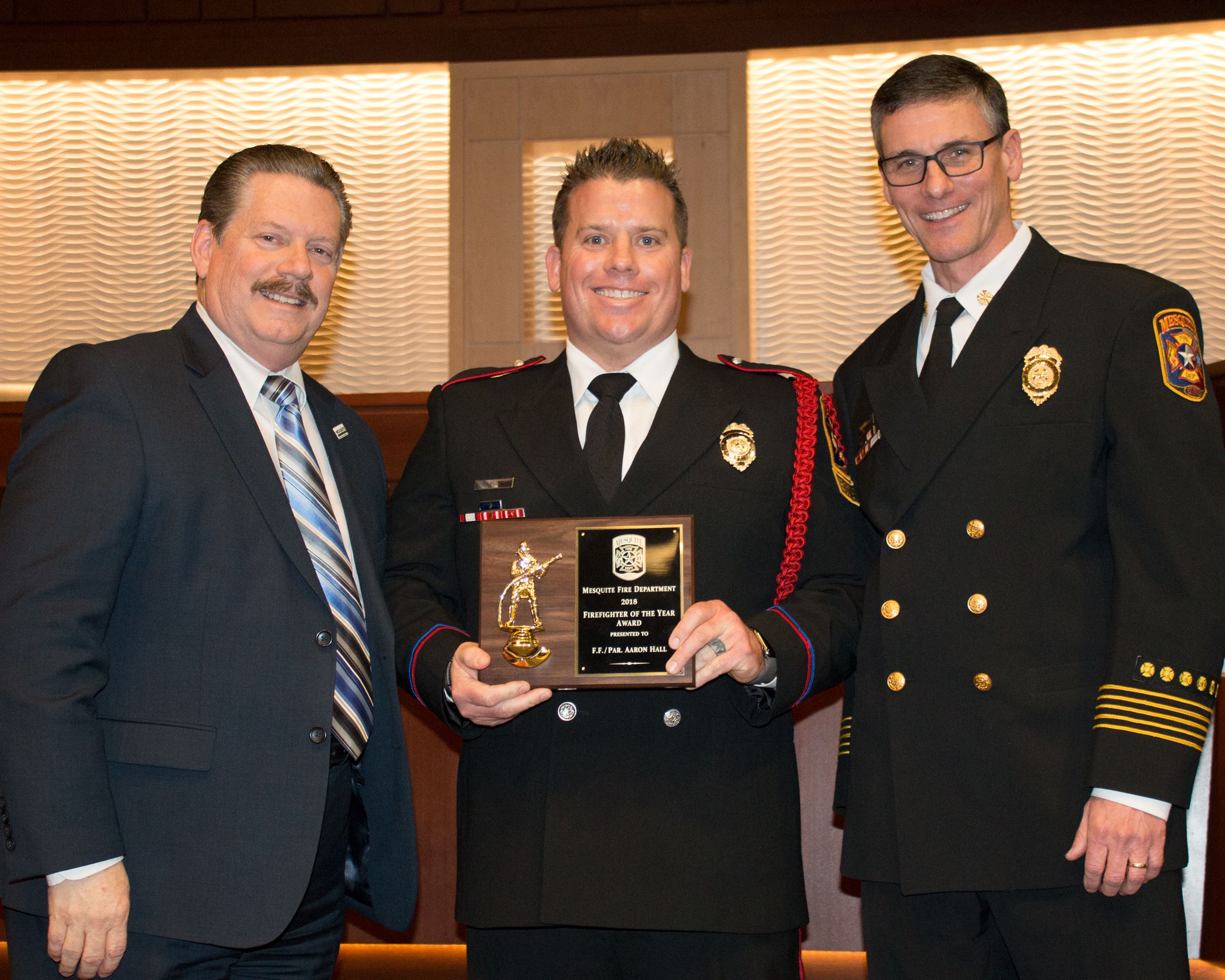 2018 Firefighter of the Year - Aaron Hall