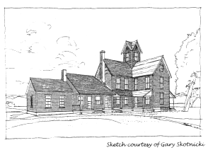 Lawrence house sketch