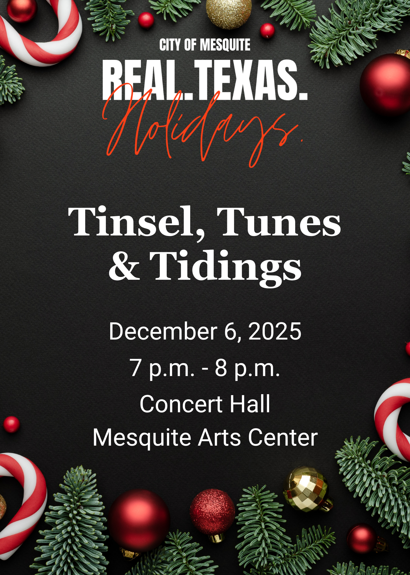 Tinsel, Tunes and Tidings December 6