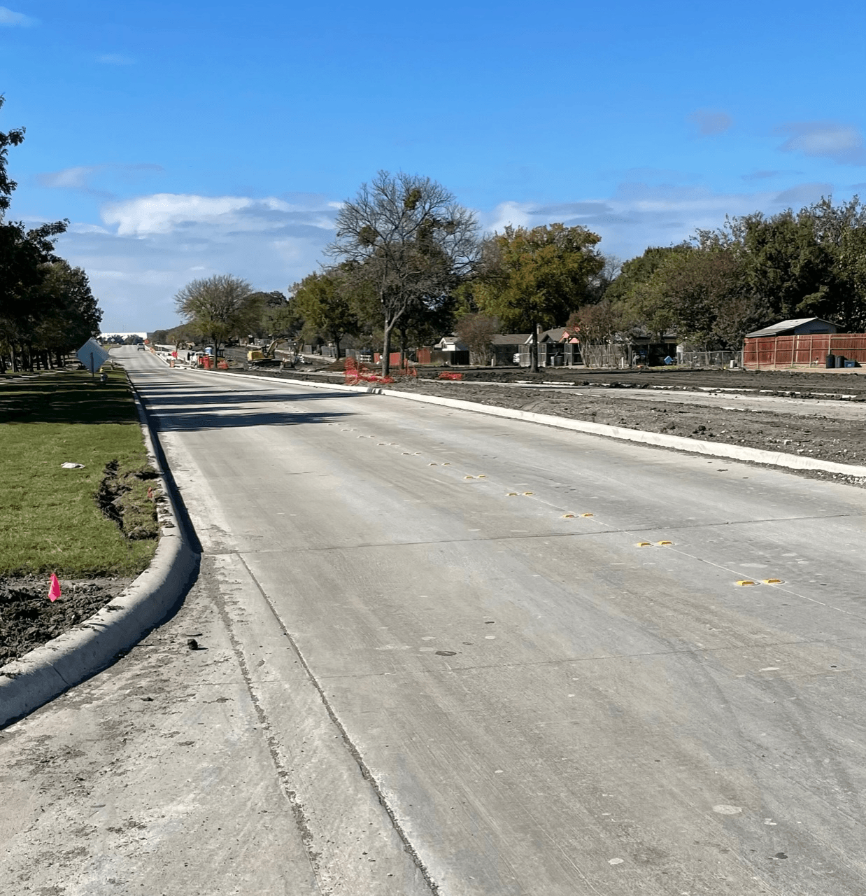 construction on Skyline Drive