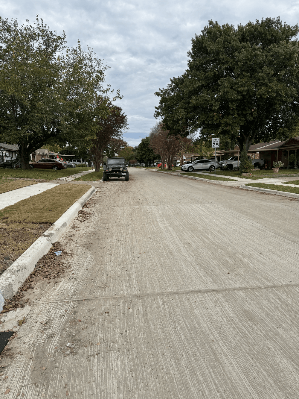 construction in Eastridge Park