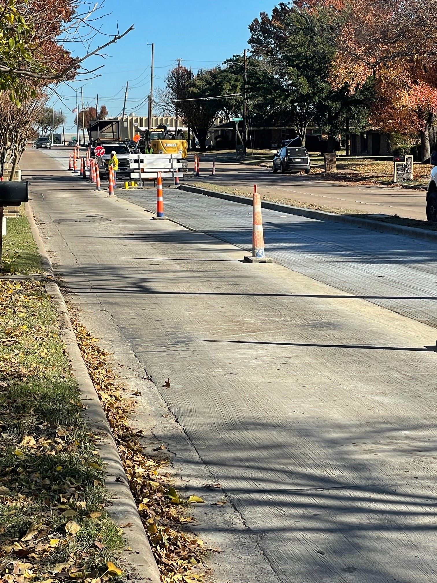 Kearney Street road construction