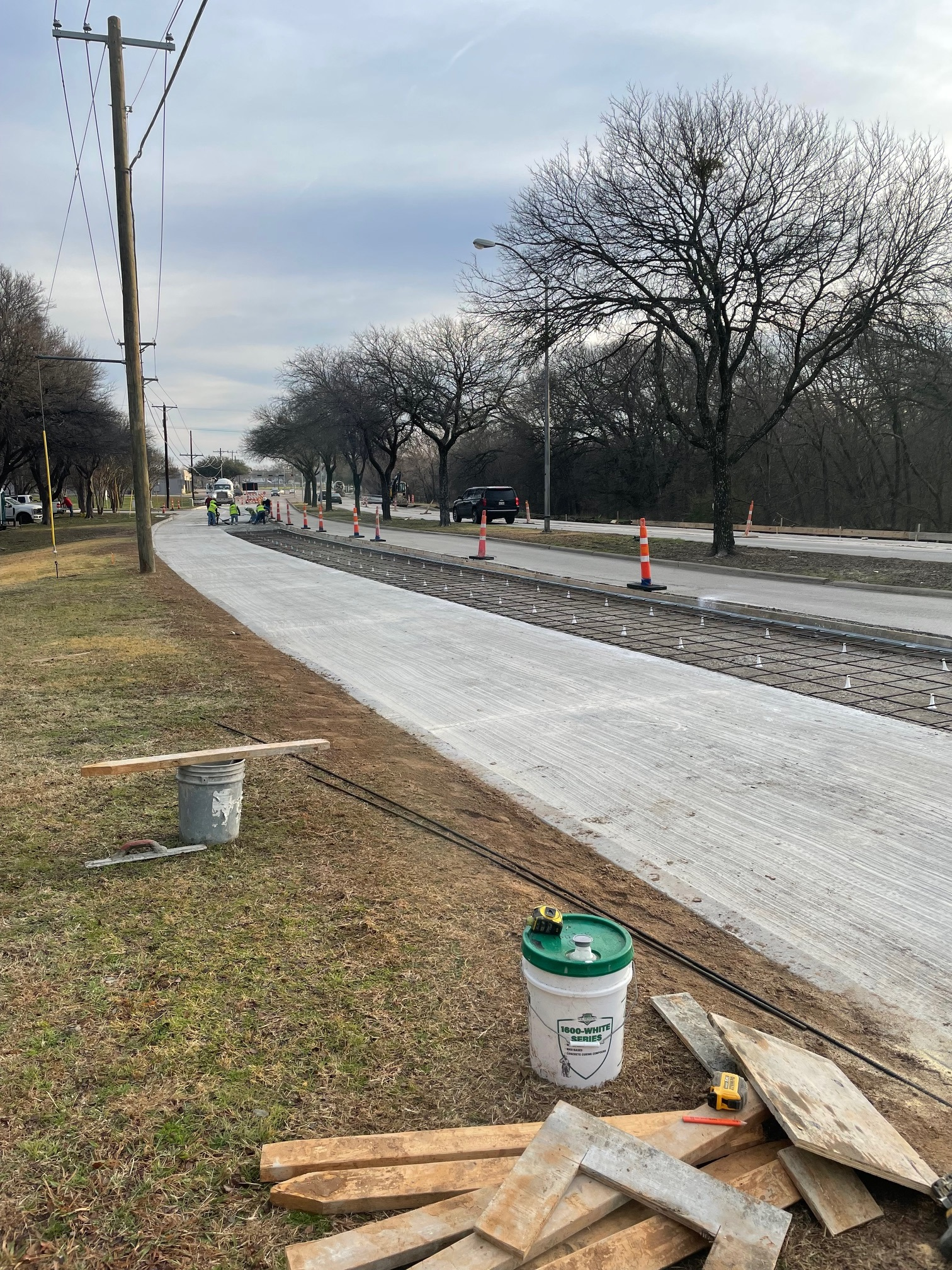 Kearney-Peachtree road construction
