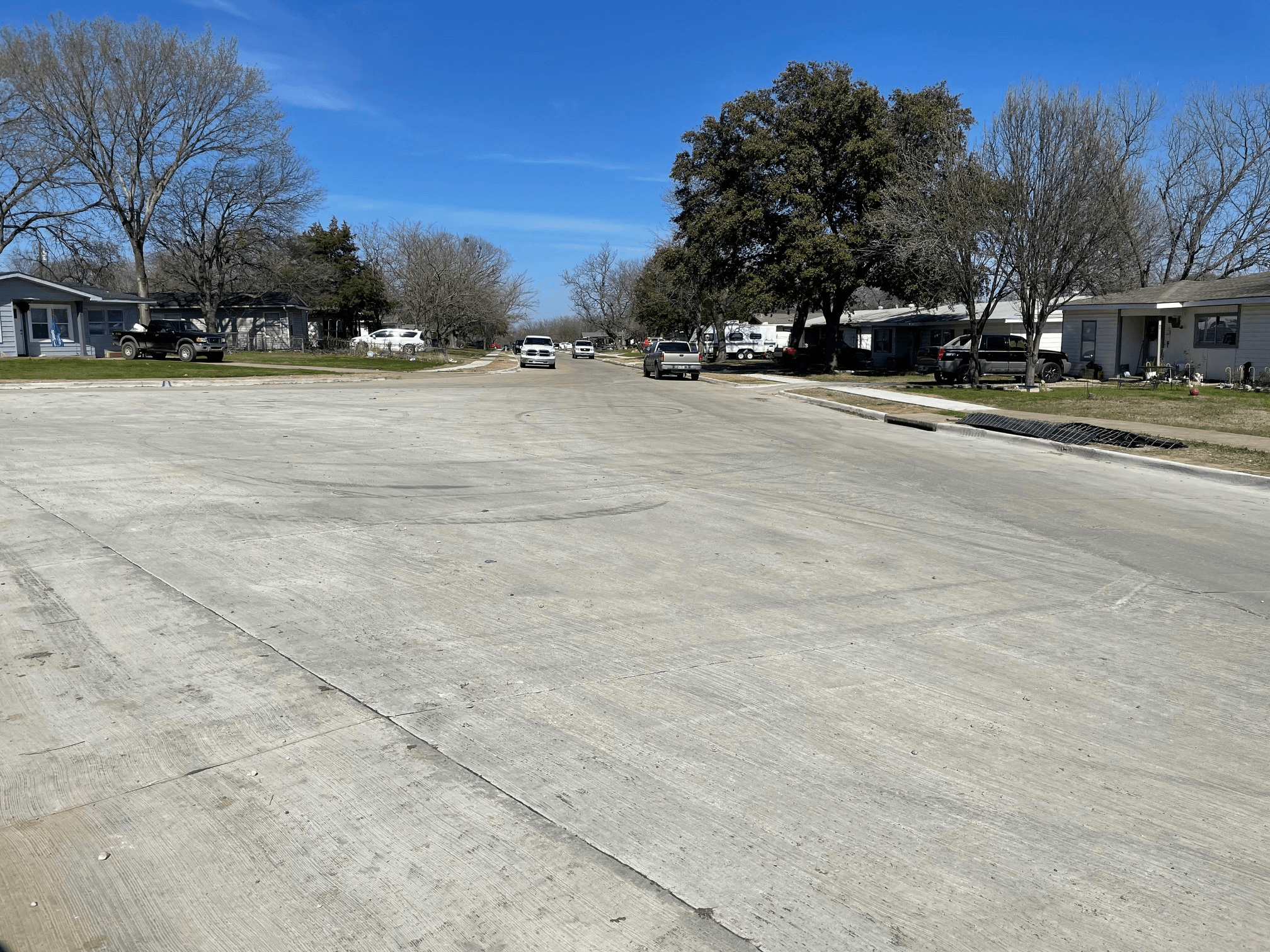 Rollingwood neighborhood road construction