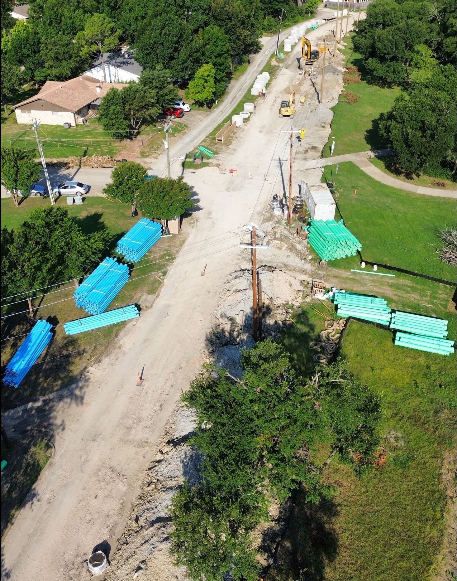 S Parkway  Hermitage - Aug 24 construction