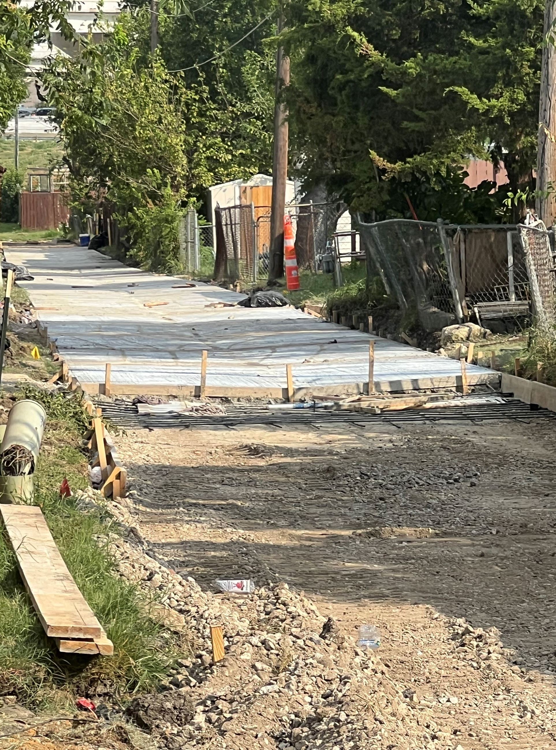 Alleys-Sea Pines and Greenland Sept 2025 construction