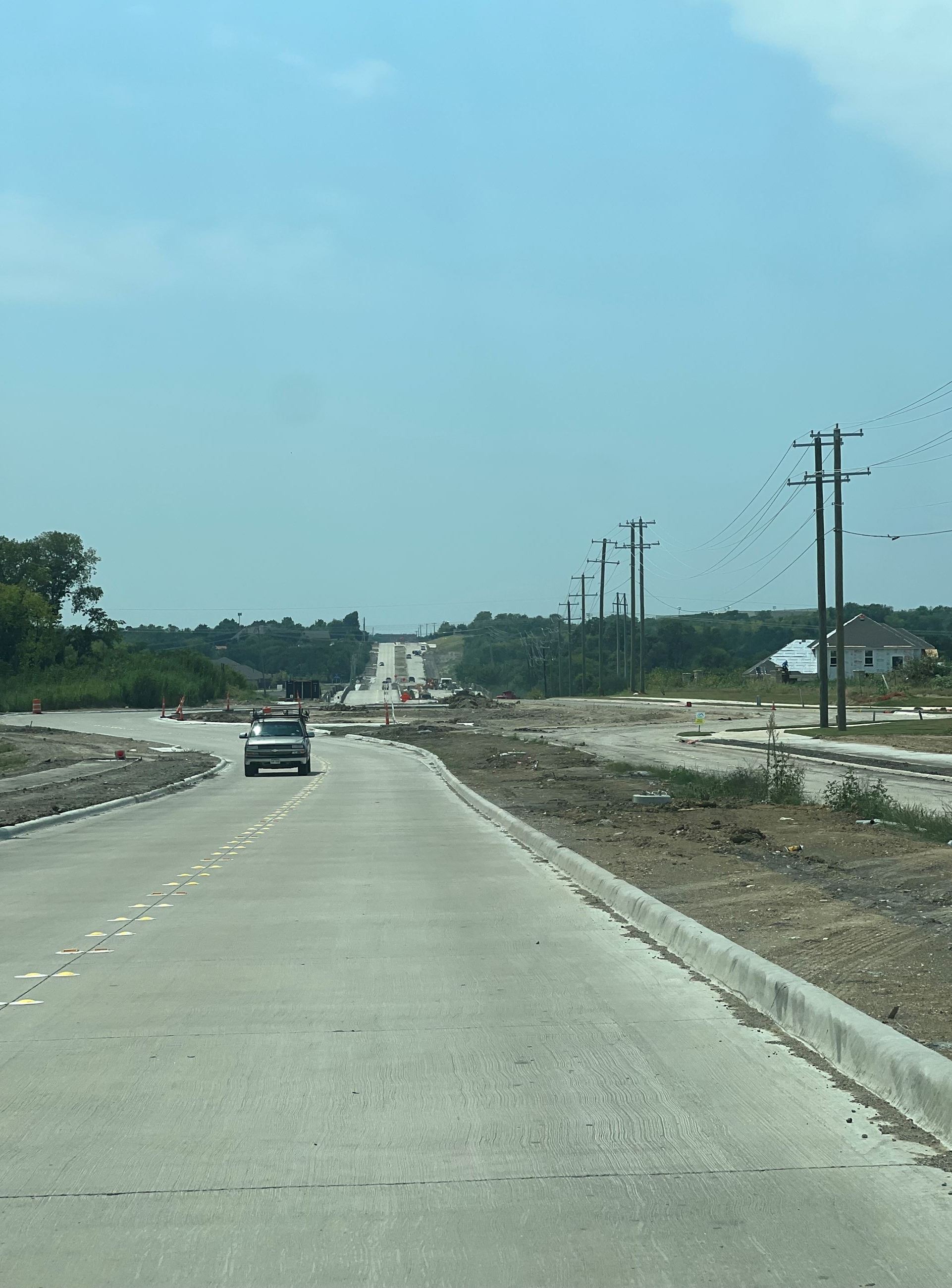 FP Lucas Roundabout Sept 2025 construction